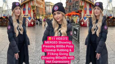 Beautiful Instagram Influencer Most Demanded Pressing Boobs